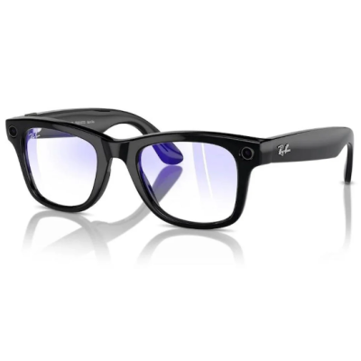 Ray-Ban Meta Wayfarer Akilli Gozluk Siyah Seffaf Mavi Isik Filtreli RW4006