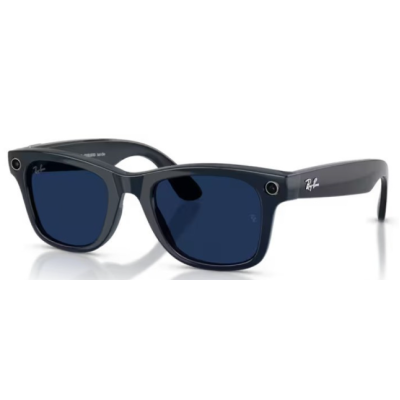 RAYBAN META WAYFARER GEN 2 AKILLI GÖZLÜK F SHİNY COSMİC BLUE - L CLEAR/SAPPHİRE TRANSİTİONS RW4012 50MM