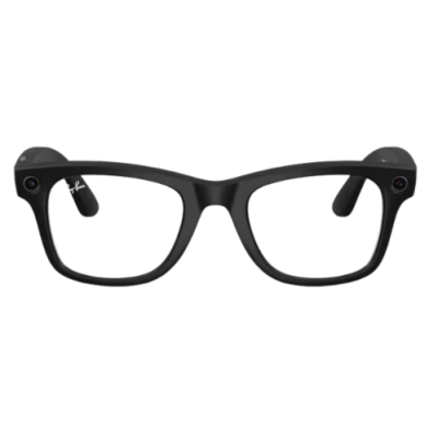 RAY-BAN META WAYFARER MAT SİYAH ŞEFFAF IŞIK FİLTRELİ CAM (GEN 2) RW4012 ( S-53 )