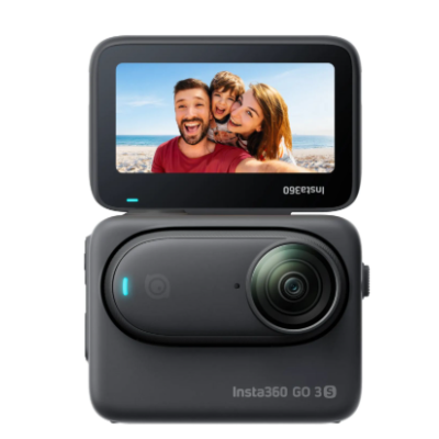 ( Teşhir ) Insta360 GO 3S Aksiyon Kamera (Siyah)