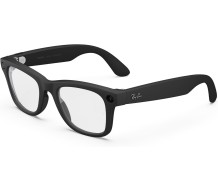 Ray-Ban Meta (Gen 2), Wayfarer ( L ), Matte Black | Smart AI Glasses for Men, Women — 2x Battery Life — 3K Ultra HD Resolution — 12 MP Ultra-Wide Camera, Audio, Video — Clear Lenses — Wearable Technology