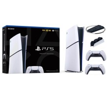 Sony Playstation 5 Slim Dijital + 2. DualSense Ps5 Kol + Sarj İstasyonu + Stand (İthalatçı Garantili)