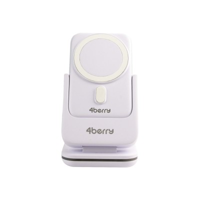 4Berry BWLM-01 Beyaz Powerbank & Stand Beyaz