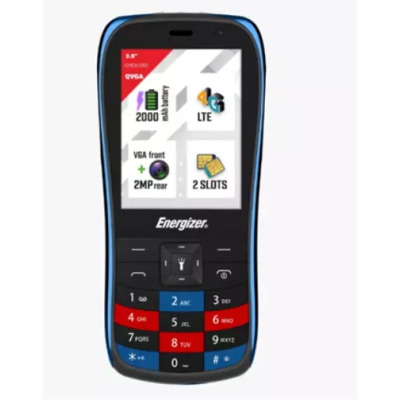 Energizer E284S Kırmızı Tuşlu Telefon