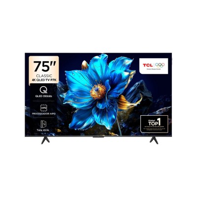 TCL 75P7K 75" 190 Ekran Uydu Alıcılı 4K Ultra HD QLED Google TV