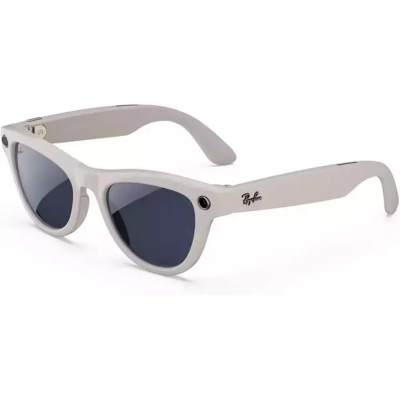 Ray-Ban Meta Skyler Akıllı Gözlük Shiny Chalky Gray, Clear to Sapphire Transitions