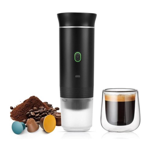 4Berry Cm-Pro Taşınabilir Şarjlı Kapsül ve Toz Kahve Uyumlu Espresso Makinesi