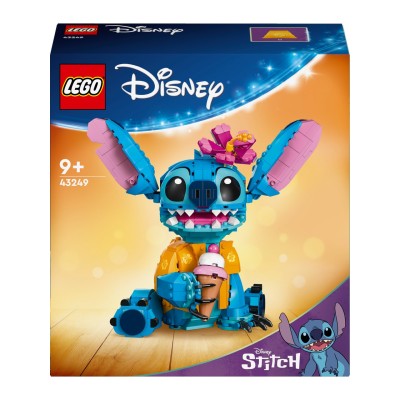 LEGO ® │ Disney Stiç 43249 - 9 Yaş & Üzeri Çocuklar için Yaratıcı Oyuncak Yapım Seti (730 Parça)
